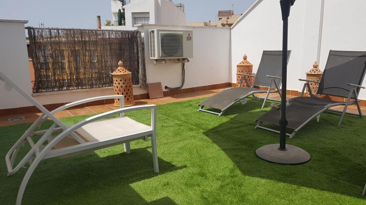 Malaga Centro Terraza Málaga Exterior foto